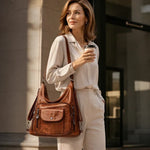 LuxLeather | 3-in-1 Convertible Bag