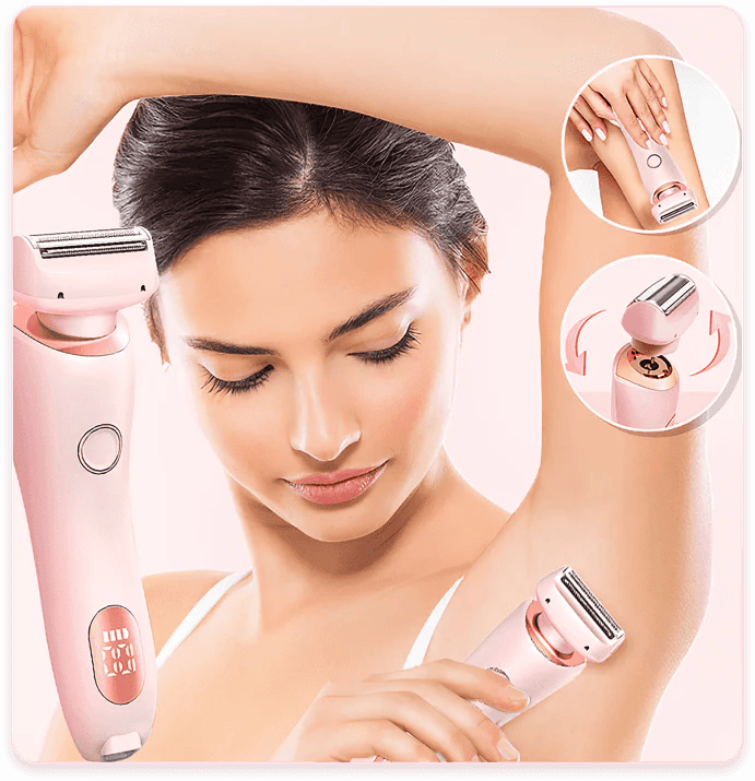 Ultra Smooth Electric Portable Razor™ | Perfekt för både våt- och torrrakning