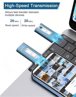 4-in-1 Memory Stick™| Ger dig mer utrymme på din telefon!