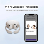 Ultra Smart AI Translator Earbuds™ | Översätter mer än 140 språk!